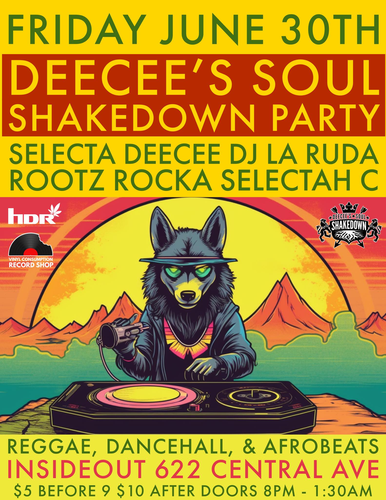 DeeCee's Soul Shakedown Party