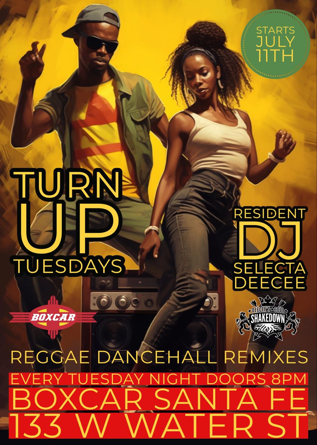 Turn up Tuesdays at Boxcar Santa Fe